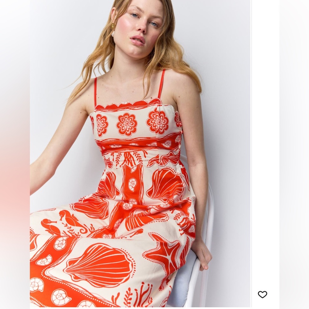 NWT spaghetti strap midi dress - Picture 4 of 9